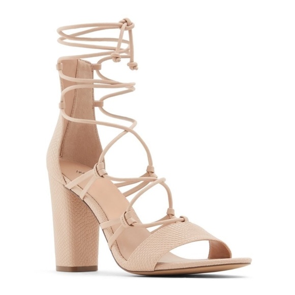 LAST ONE AVAILABLE!! New Women's Strappy Ankle Open Toe Heeled Sandals Size 10 - Picture 1 of 13
